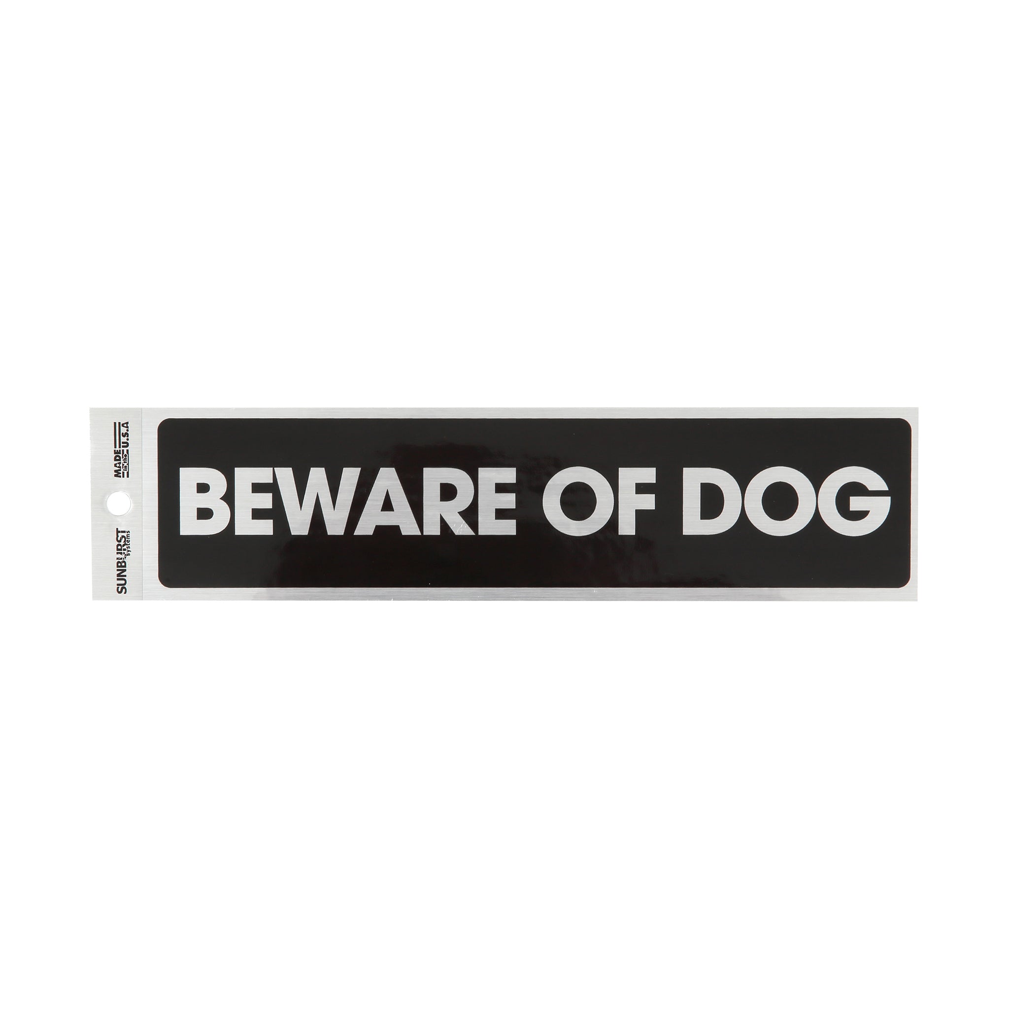 Beware of Dog Decal – SunburstSystems