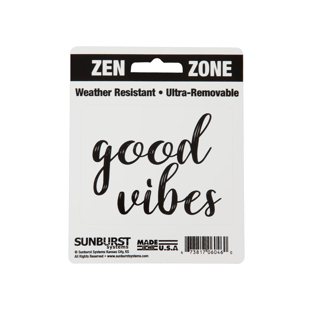 4” x 5” Good Vibes Decal