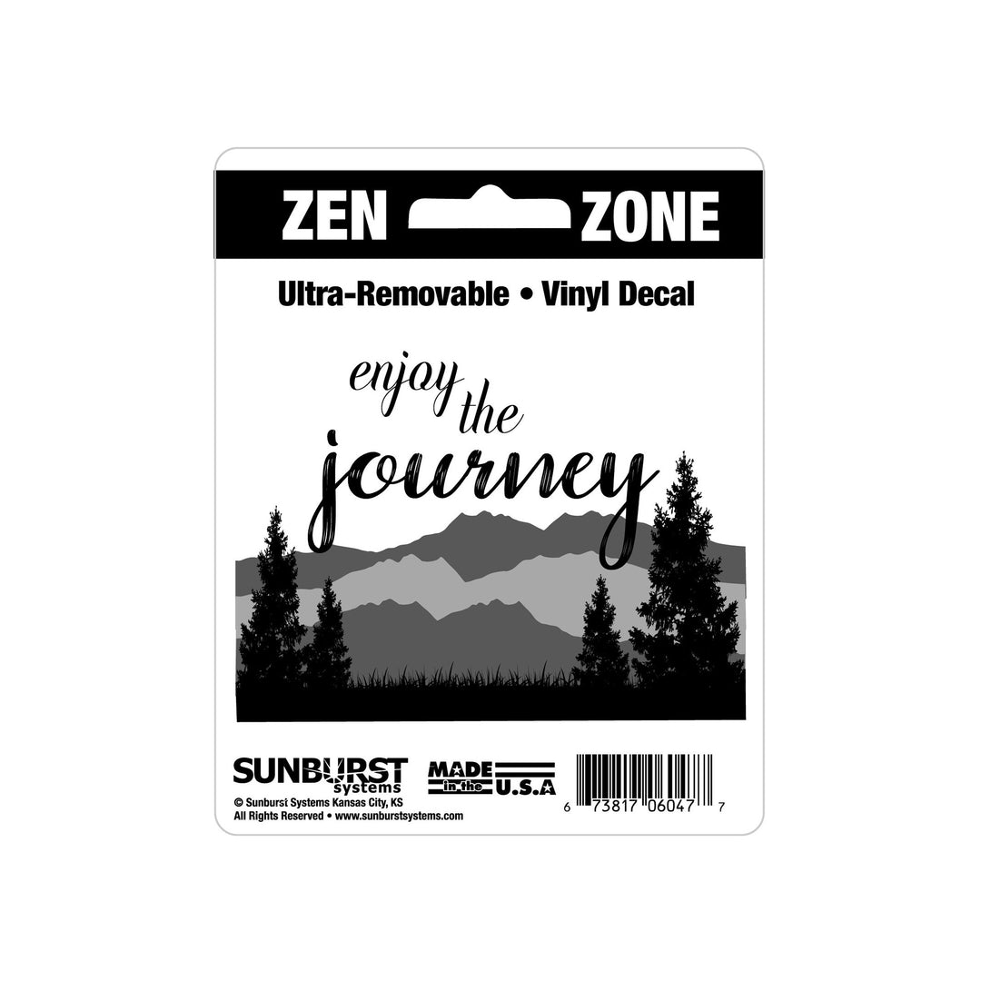 4” x 5” Enjoy the Journey Decal