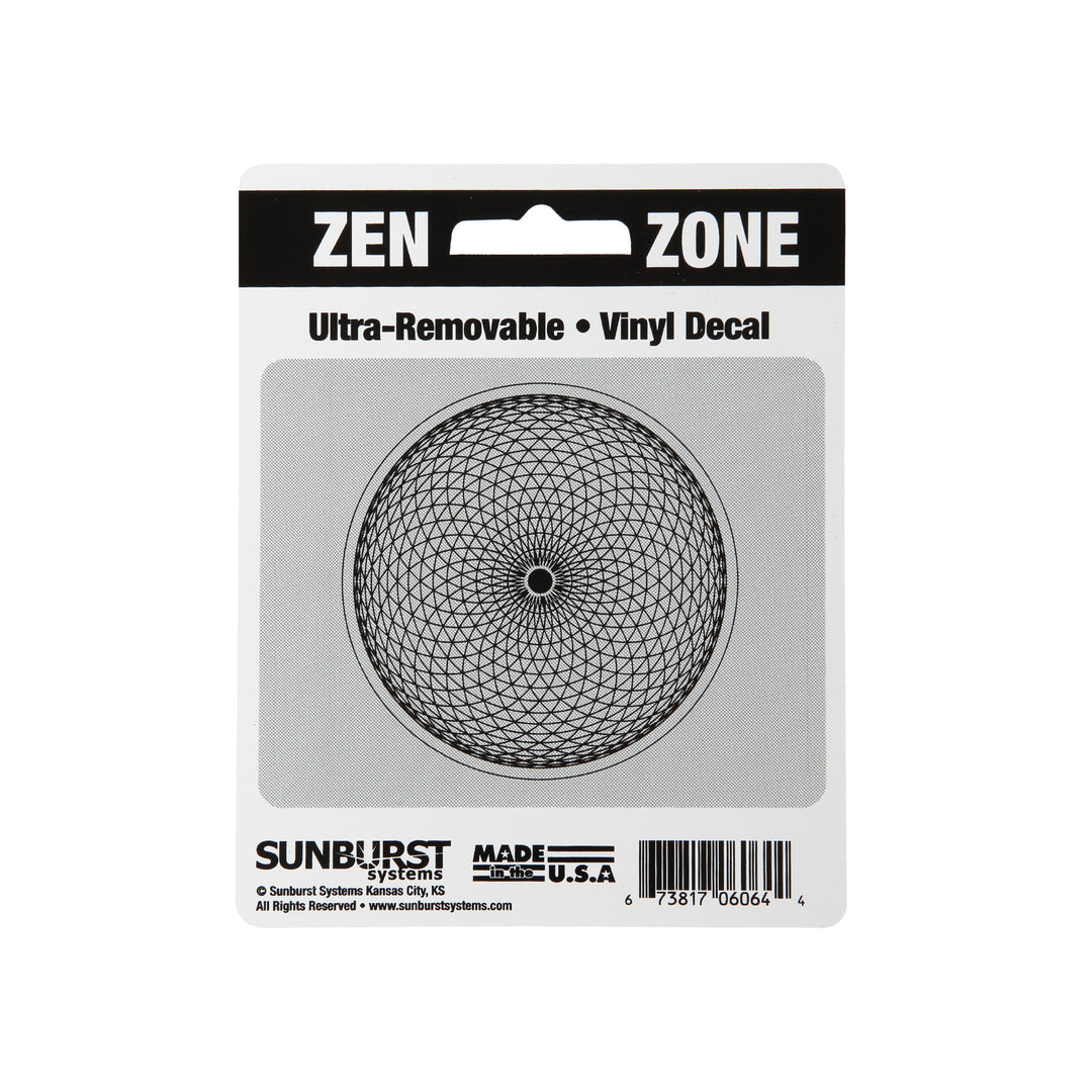 4” x 5” Geometric Circle Decal