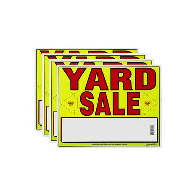 11 x 14 Yard Sale - 4 Pack