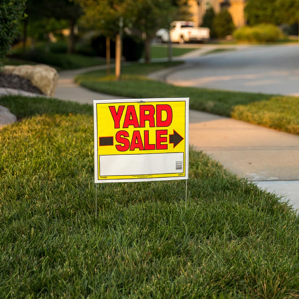 Sunburst Systems 4195 Yard Sale EZ Kit w/Direction Space Stickers 11 * 14 in Sunburst Systems 4195 Yard Sale EZ Kit w/Direction Space Stickers 11 * 14 in
