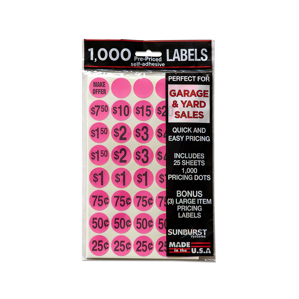 Pink Sale Tag