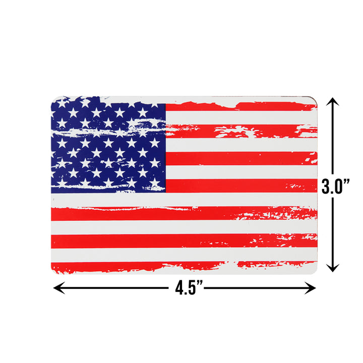 Distressed American Flag Decal