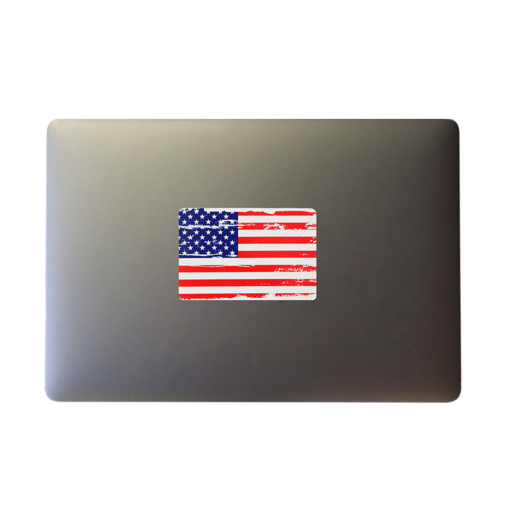 Distressed American Flag Decal