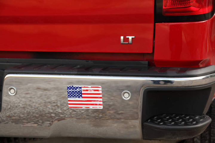 Distressed American Flag Decal