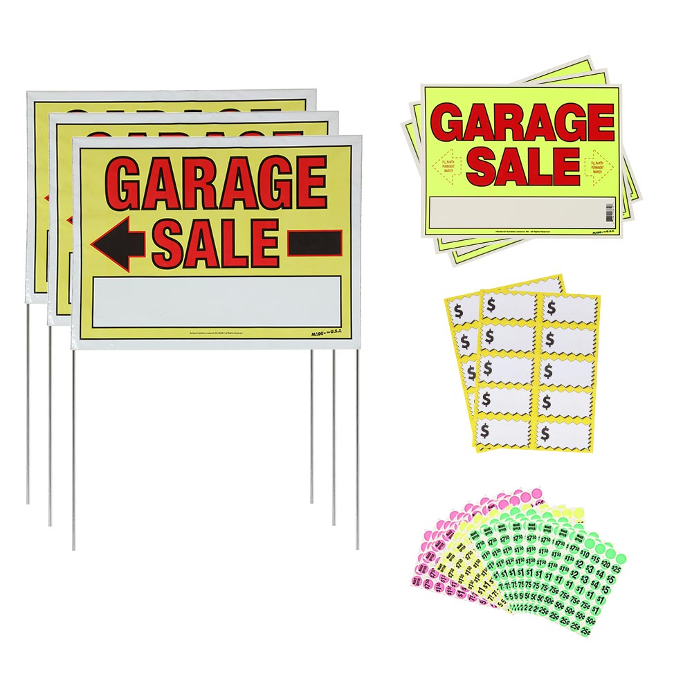 All-Inclusive Garage Sale Kit