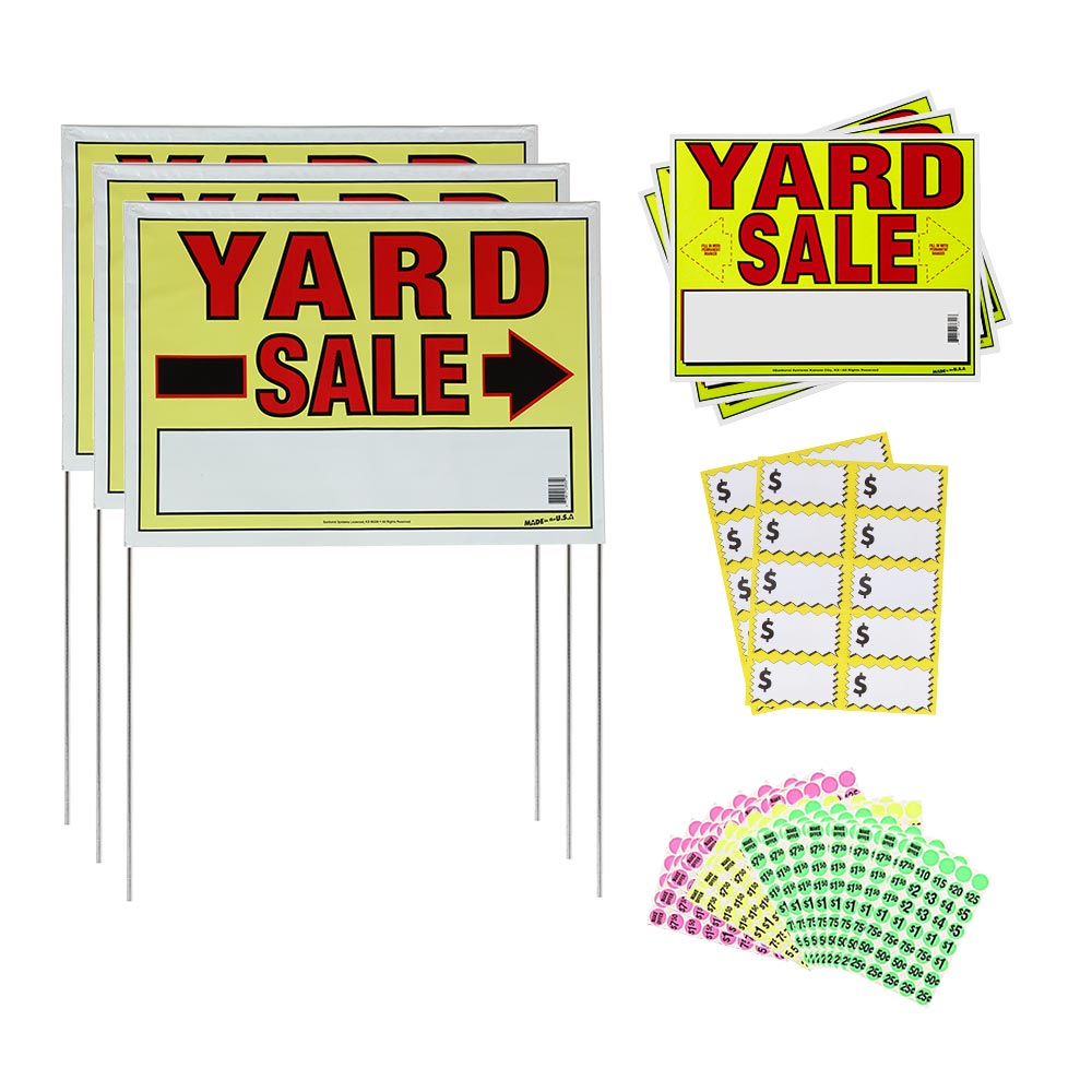 All-Inclusive Yard Sale Kit